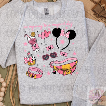 On My Way To A Magical Day Shirt