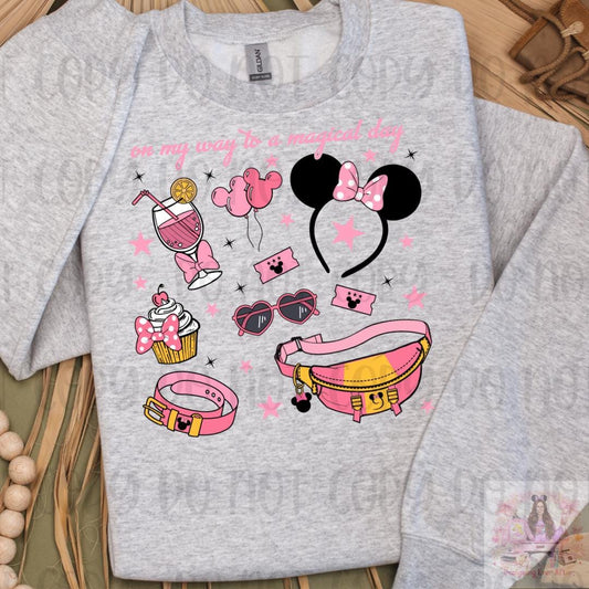 On My Way To A Magical Day Shirt