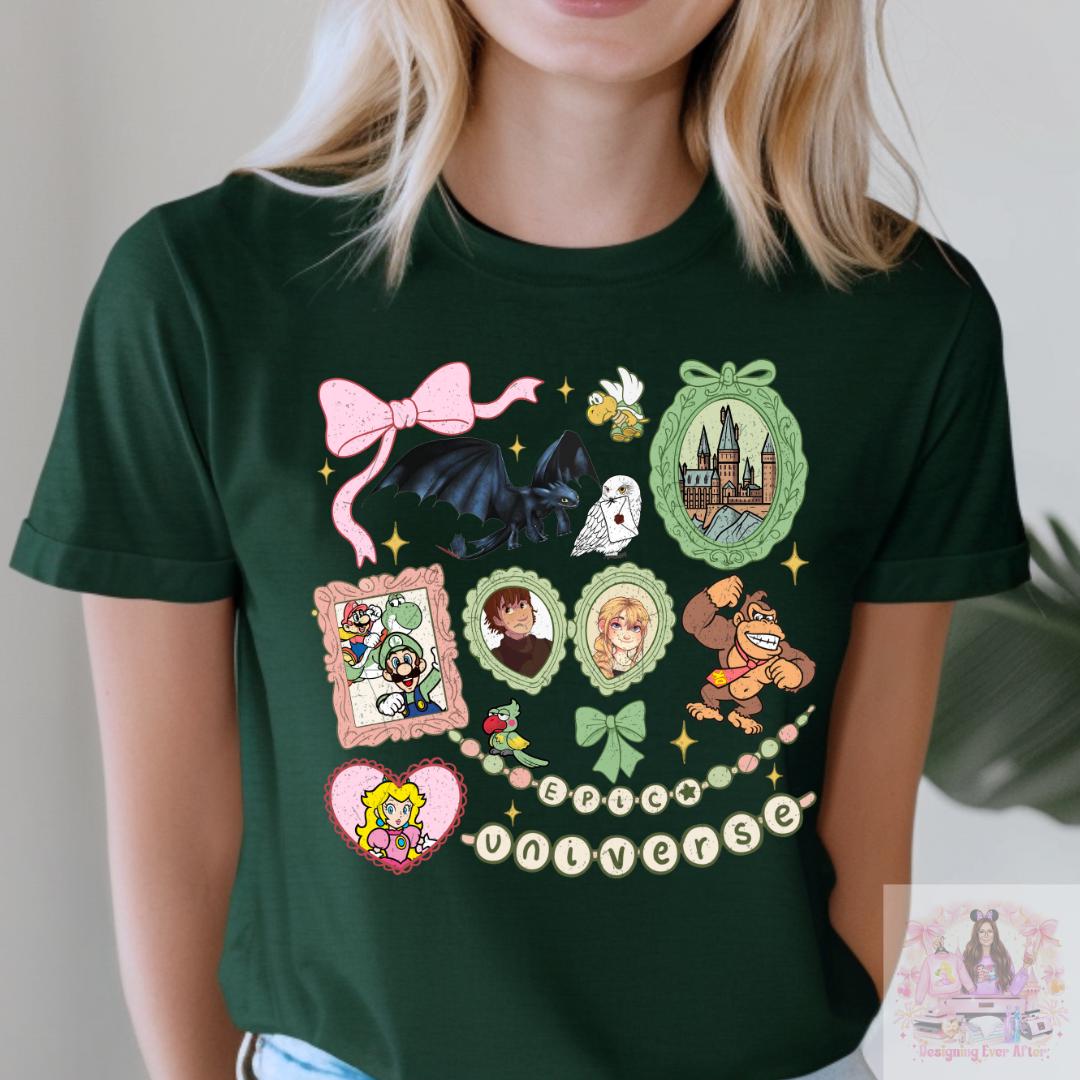 Orlando Florida Theme Park Mashup Shirt