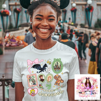 Orlando Florida Theme Park Mashup Shirt