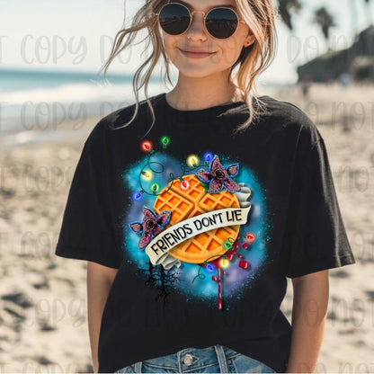 Retro 80s Friends Don't Lie Shirt