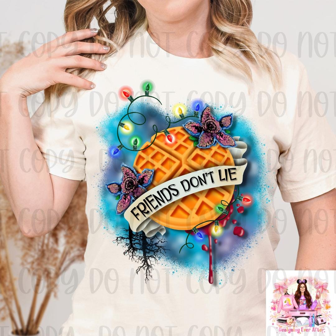 Retro 80s Friends Don't Lie Shirt