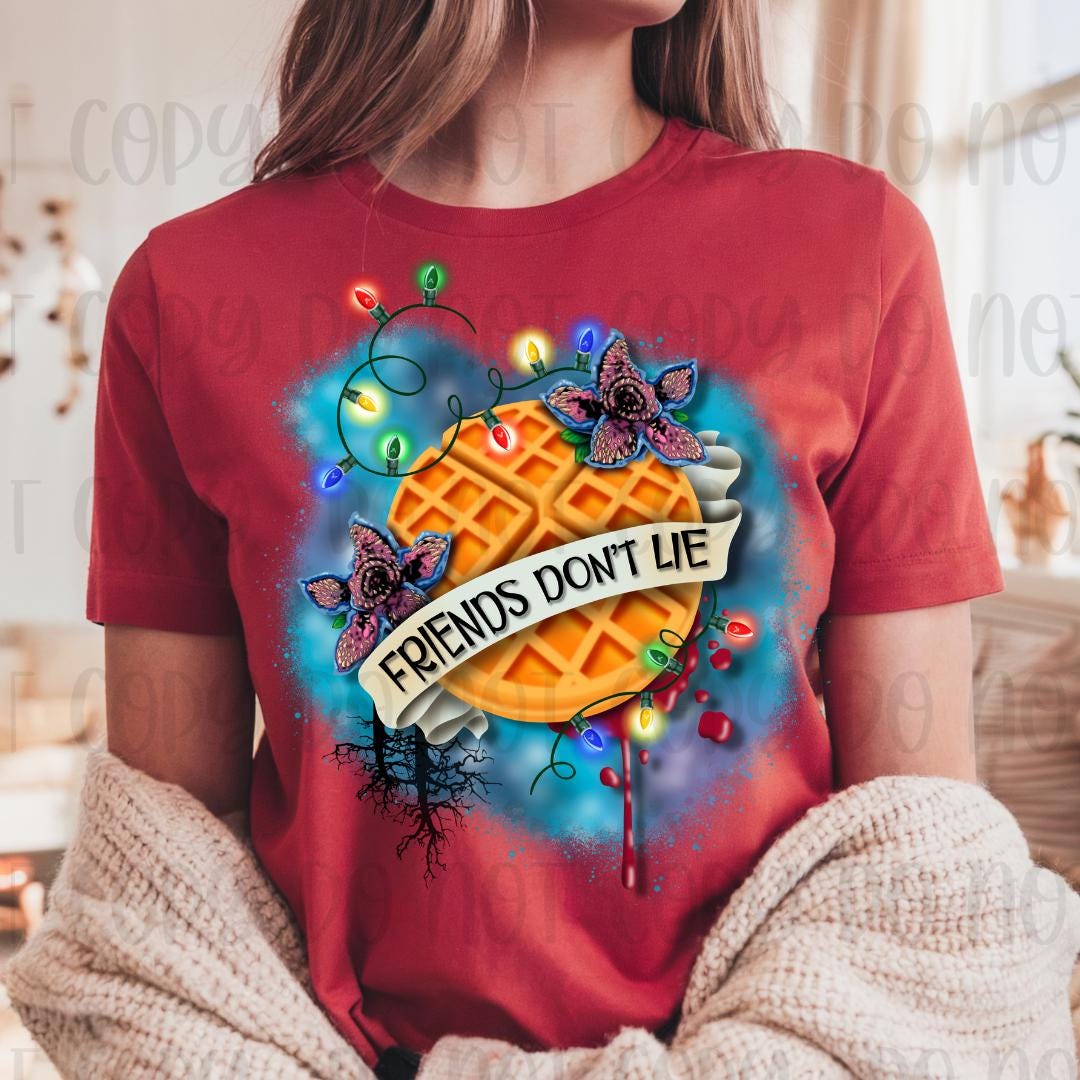 Retro 80s Friends Don't Lie Shirt