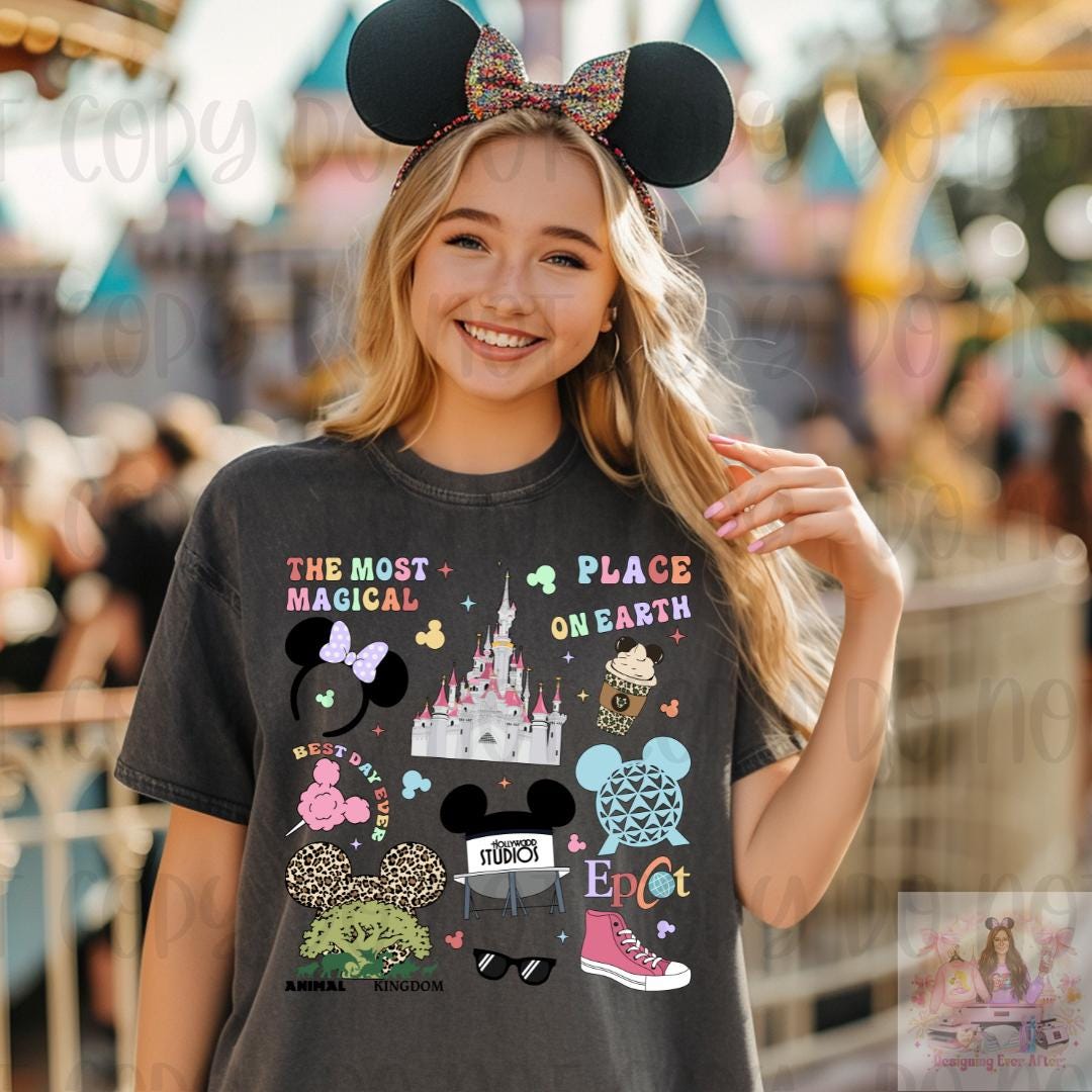 Most Magical Place on Earth Mashup Shirt