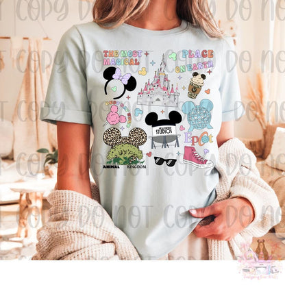 Most Magical Place on Earth Mashup Shirt