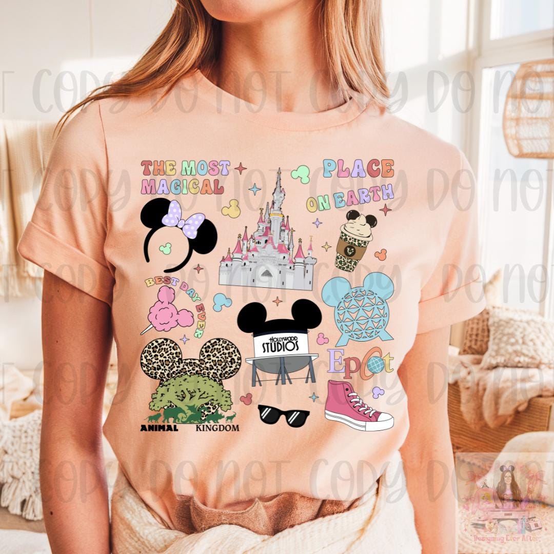 Most Magical Place on Earth Mashup Shirt