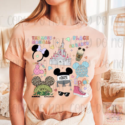 Most Magical Place on Earth Mashup Shirt