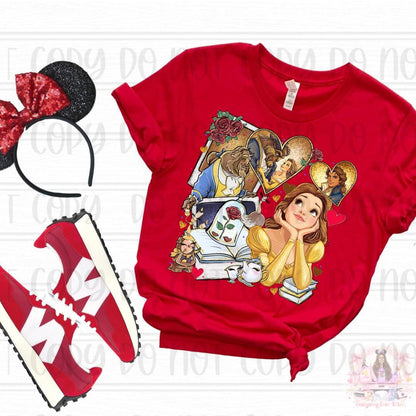 Beauty Beast Tale As Old As Time Princess Shirt