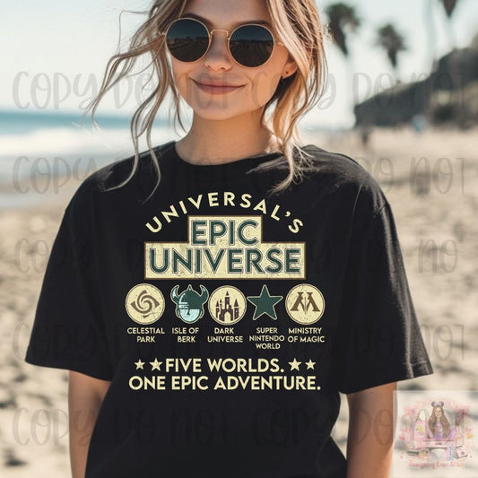 Florida Parks Epic Orlando Theme Park Shirt