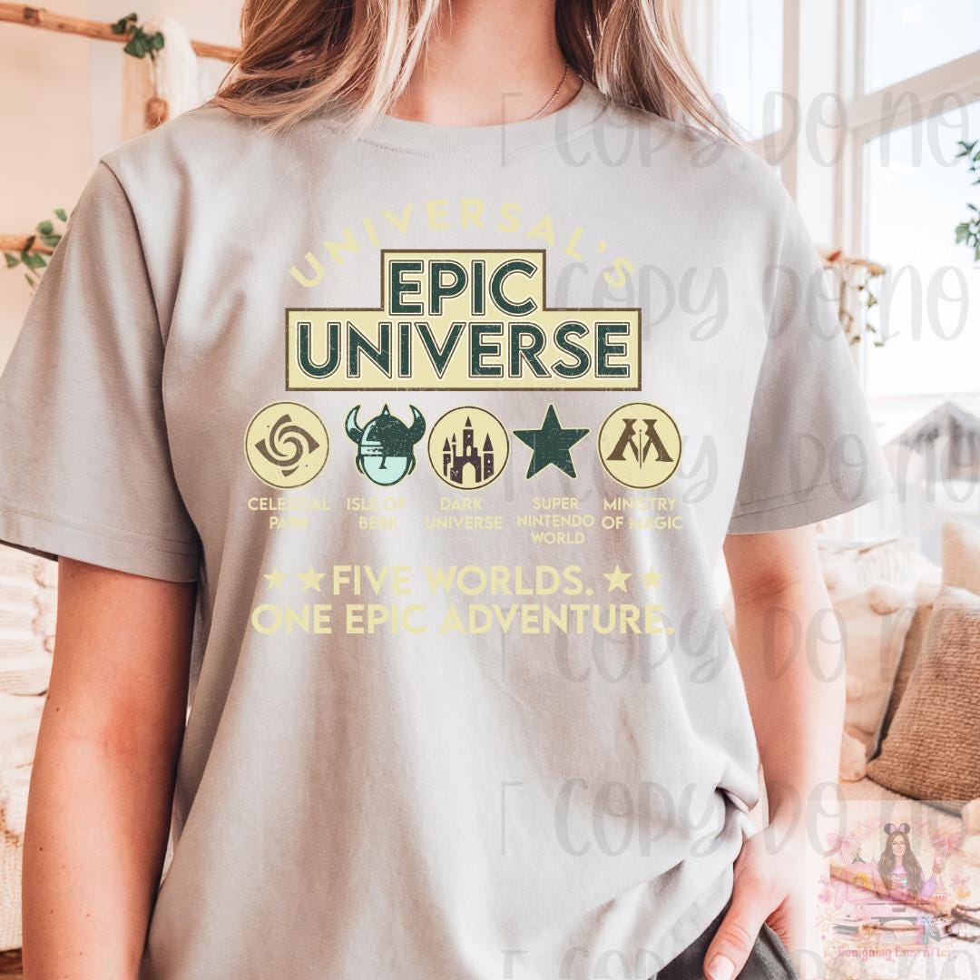 Florida Parks Epic Orlando Theme Park Shirt