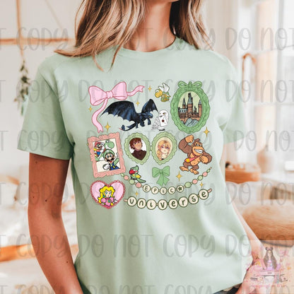 Orlando Florida Theme Park Mashup Shirt
