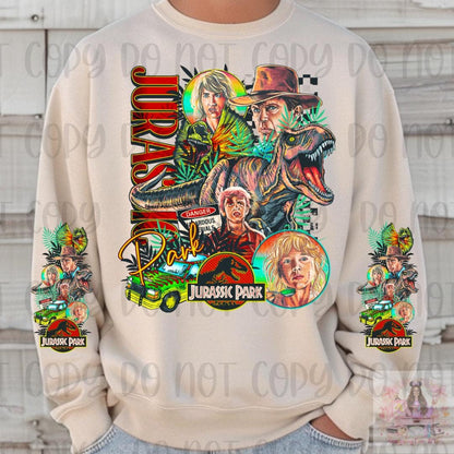 1993 Dinosaur Park Movie Shirt