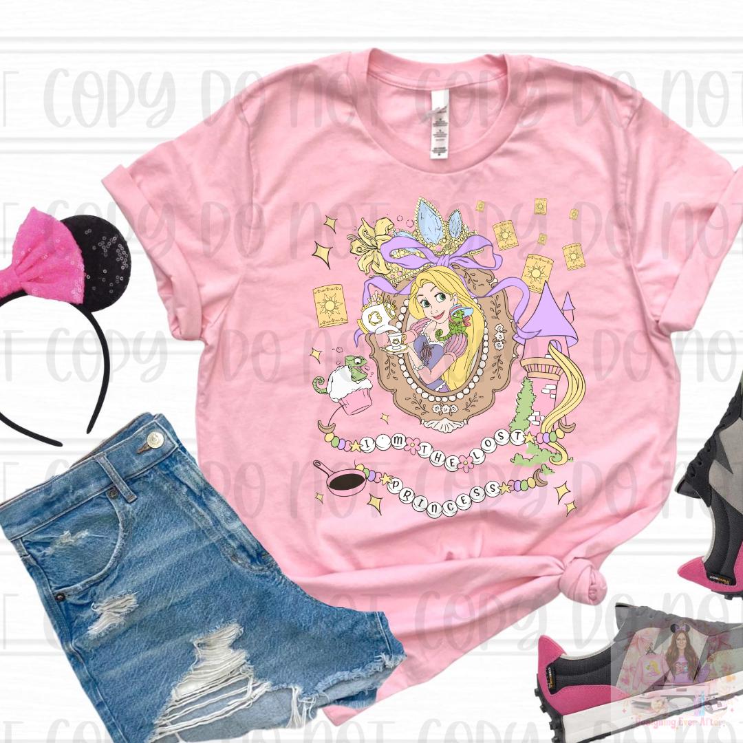 Coquette Bow Frame I'm the Lost Princess Shirt