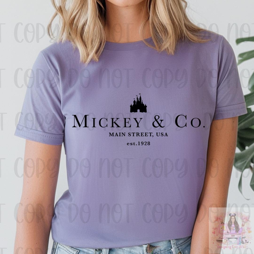 Main Street Est. 1928 Magical Theme Park Shirt