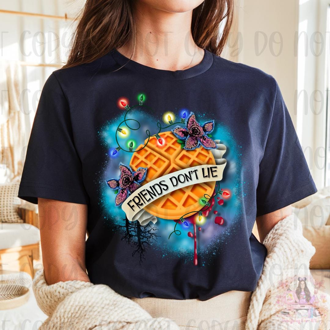 Retro 80s Friends Don't Lie Shirt