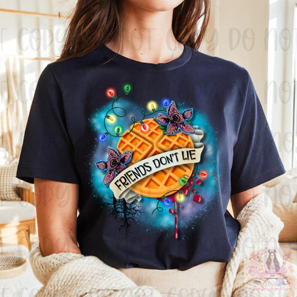 Retro 80s Friends Don't Lie Shirt