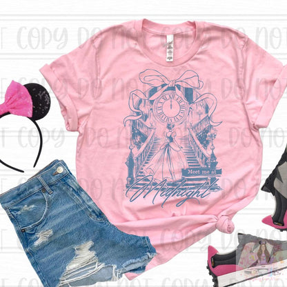 Fairytale Meet Me at Midnight Princess Castle Shirt