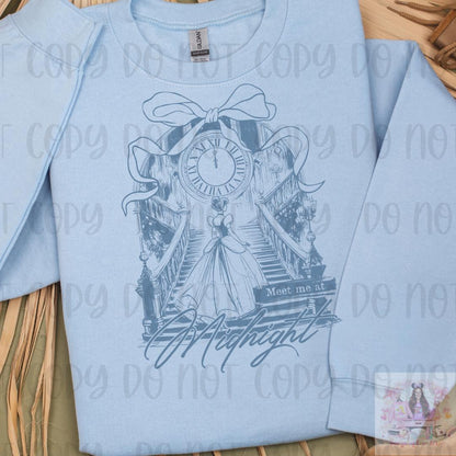 Fairytale Meet Me at Midnight Princess Castle Shirt