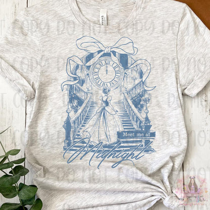 Fairytale Meet Me at Midnight Princess Castle Shirt
