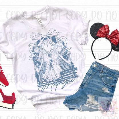 Fairytale Meet Me at Midnight Princess Castle Shirt