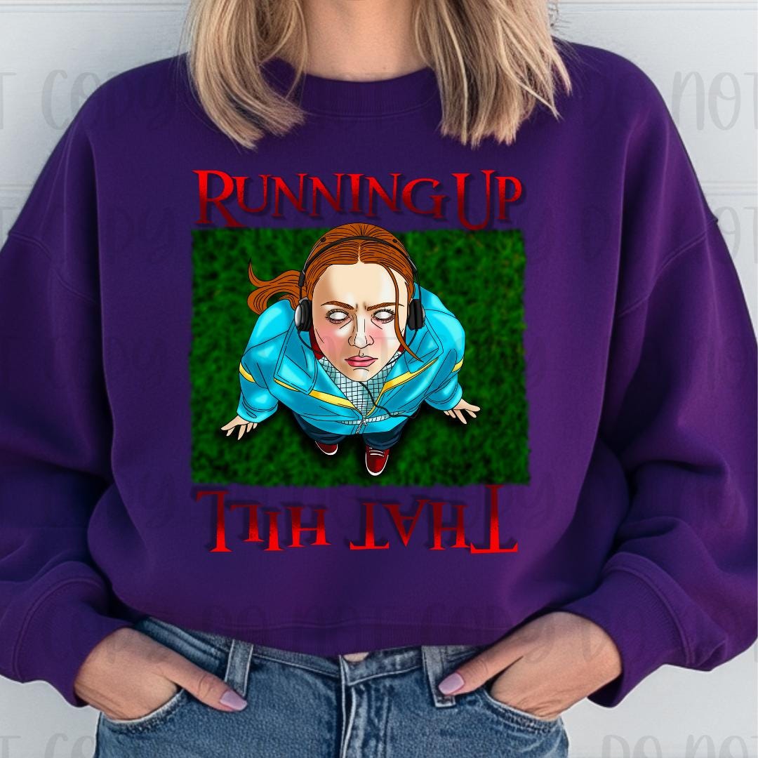 Retro 80s Running Up That Hill Max Shirt