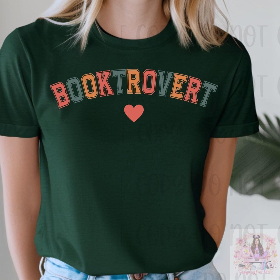 Booktrovert Book Lover Bookish Shirt