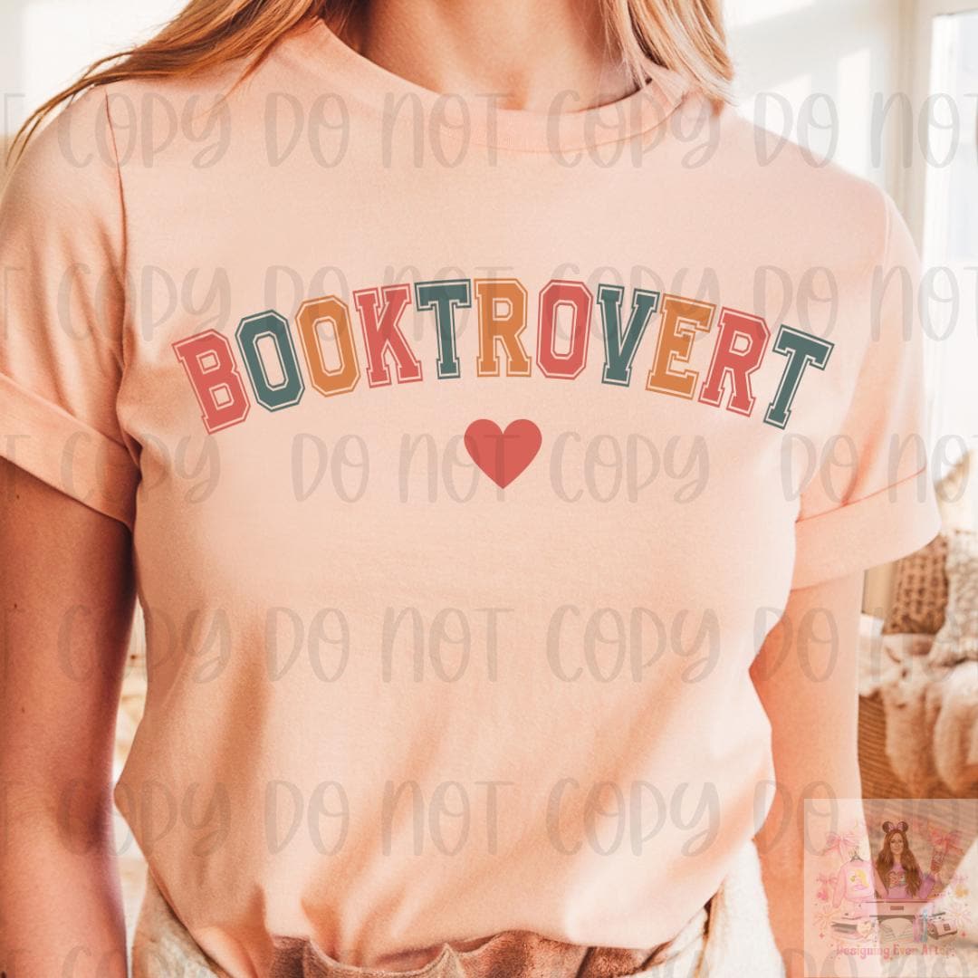 Booktrovert Book Lover Bookish Shirt