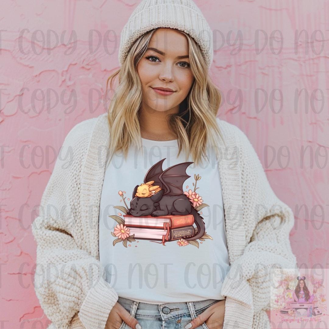 Cute Tairn & Andarna Dragon Book Shirt