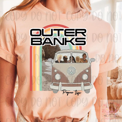 Retro Outer Banks Pogue Life Beach Life Shirt