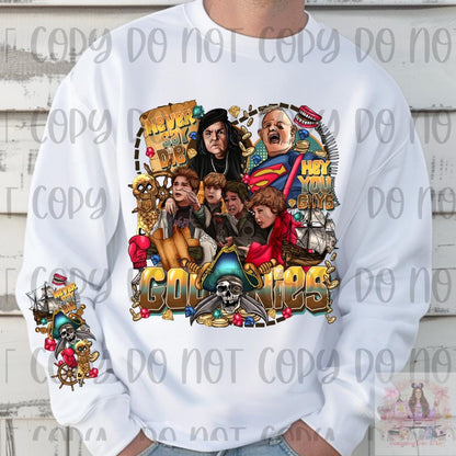 80s Pirate Movie Never Say Die Shirt