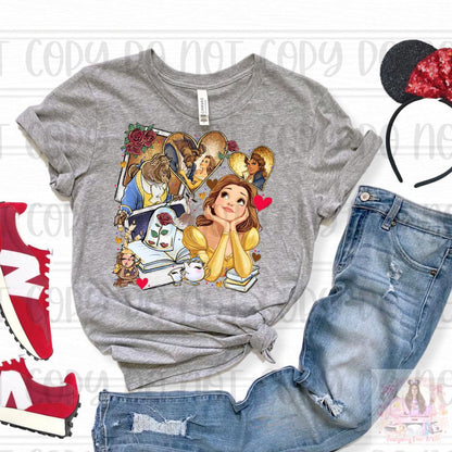Beauty Beast Tale As Old As Time Princess Shirt