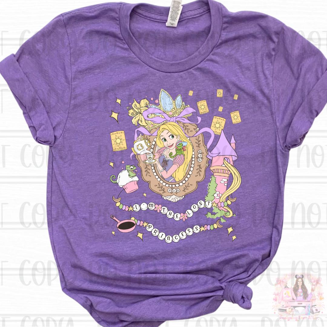 Coquette Bow Frame I'm the Lost Princess Shirt
