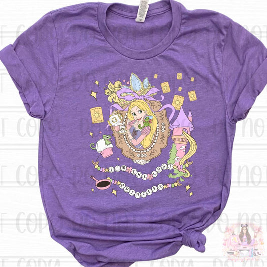 Coquette Bow Frame I'm the Lost Princess Shirt