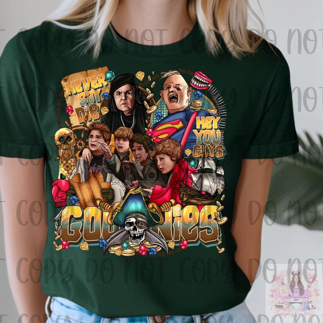 80s Pirate Movie Never Say Die Shirt