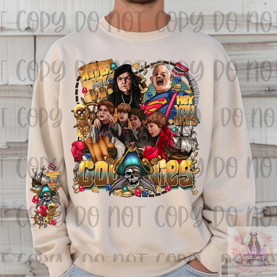 80s Pirate Movie Never Say Die Shirt