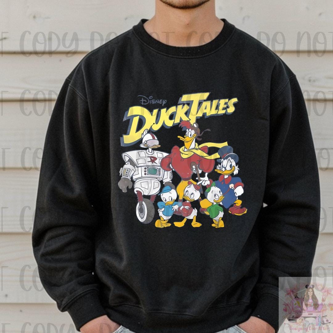 Adorable and Adventurous Ducks 80s Cartoon TV Show Shirt