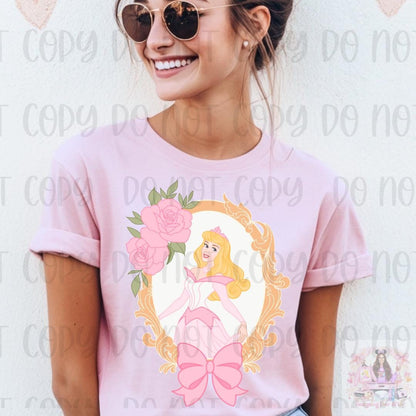 Sleeping Princess Coquette Bow Shirt