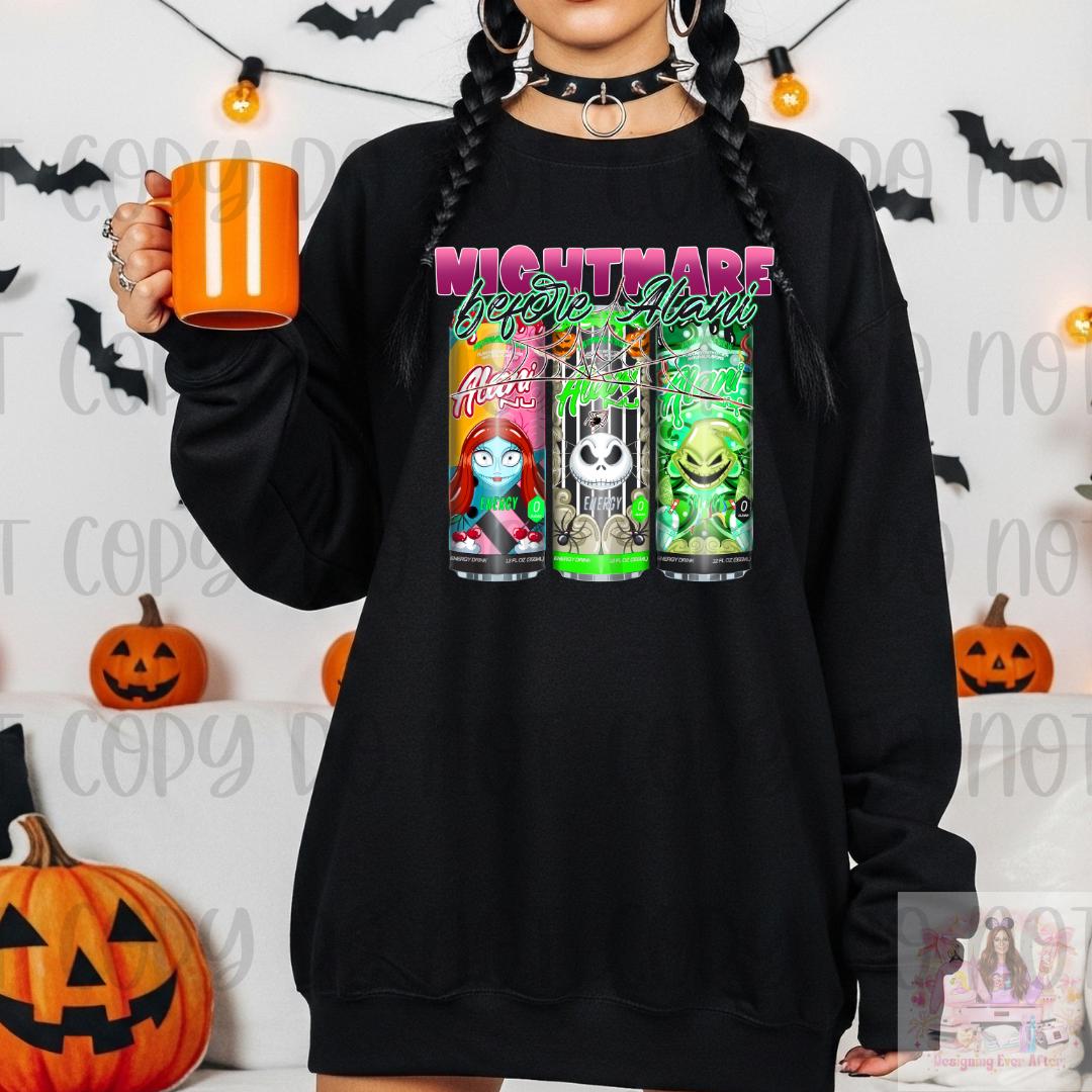 Nightmare Before Energy Drink Shirt
