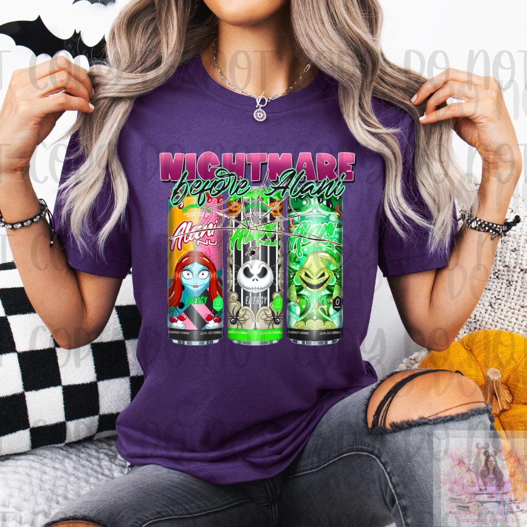 Nightmare Before Energy Drink Shirt