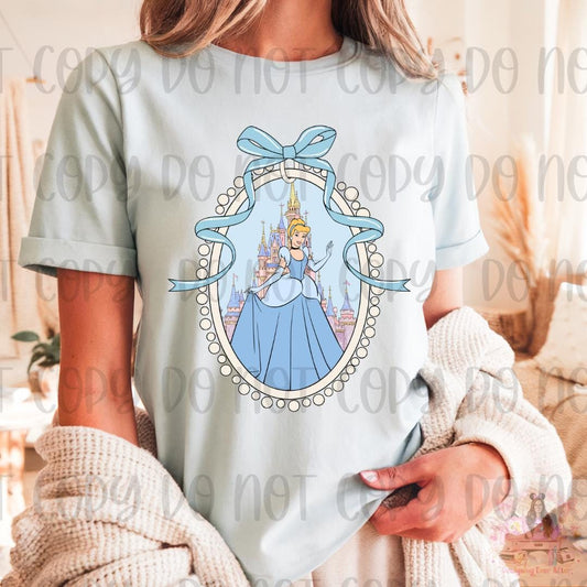 Magical Princesses Coquette Bow Frame Shirt