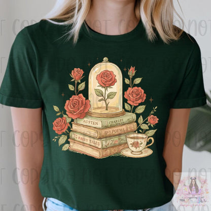 Vintage Tale As Old As Time Book Shirt