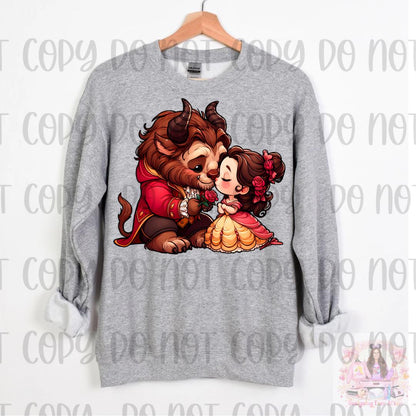 Beauty Loves Beast Princess Love Shirt