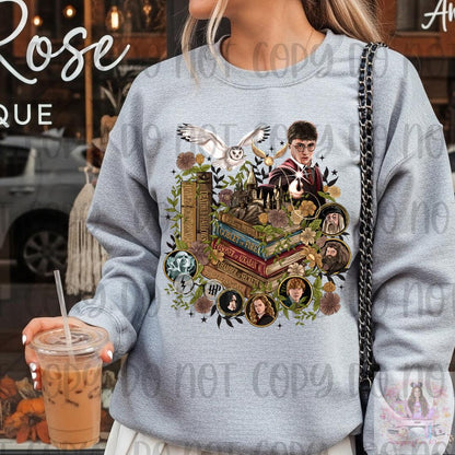 HP Wizard World Magical Book Shirt