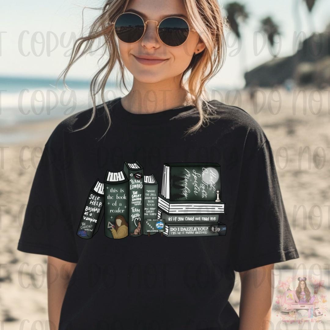 This Is The Book of A Reader Vampire Bookish Shirt