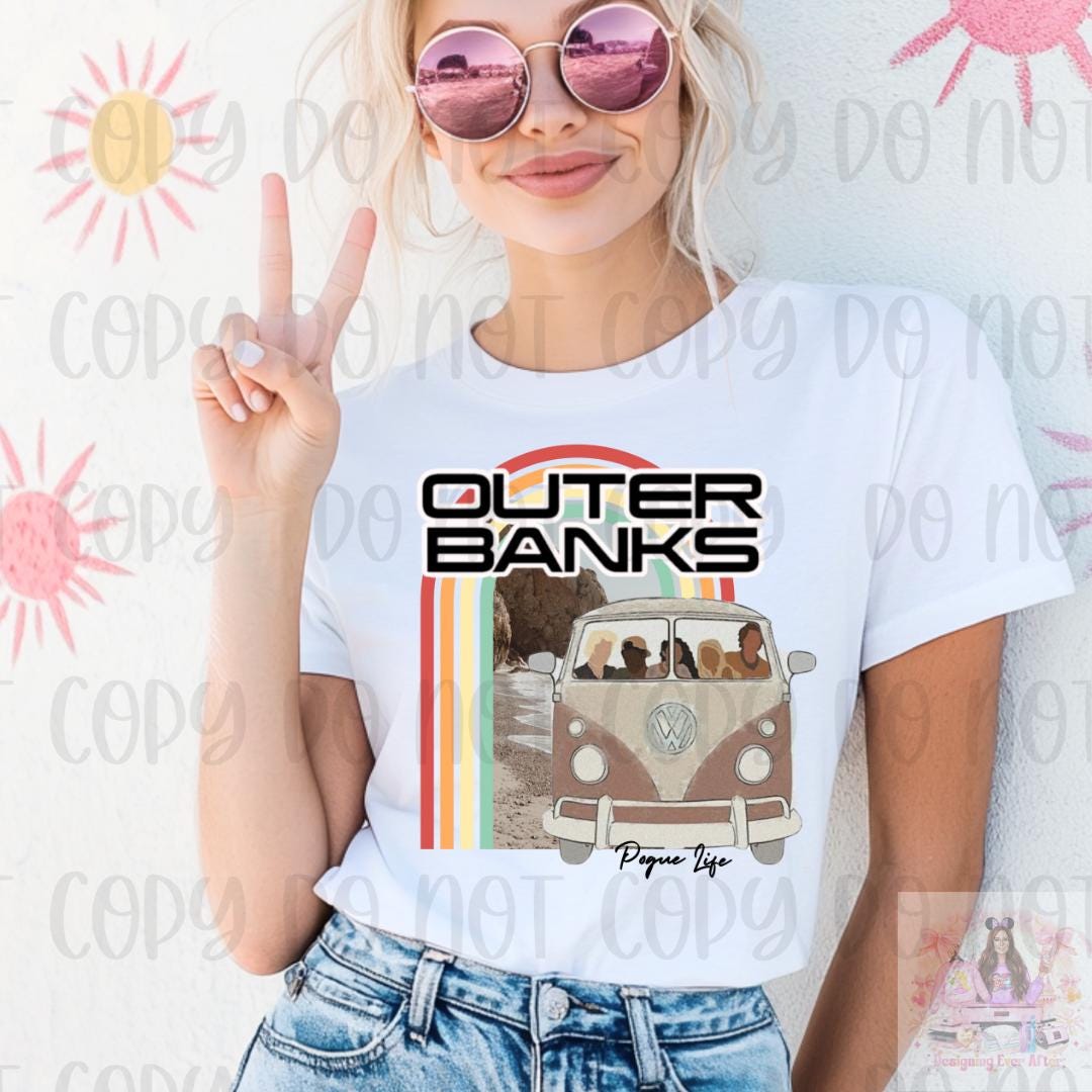 Retro Outer Banks Pogue Life Beach Life Shirt