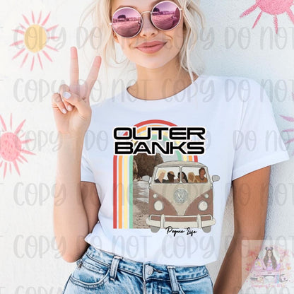 Retro Outer Banks Pogue Life Beach Life Shirt