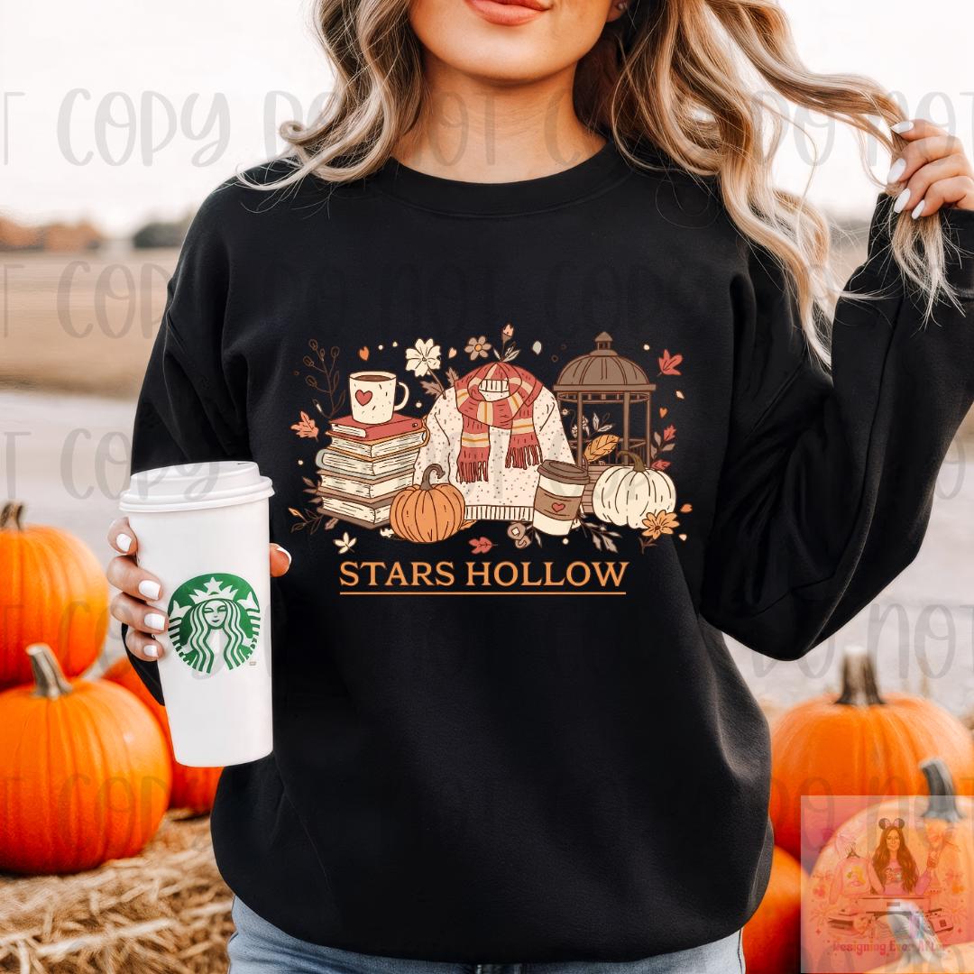 G Girls Stars Hollow Connecticut Fall Cozy Shirt