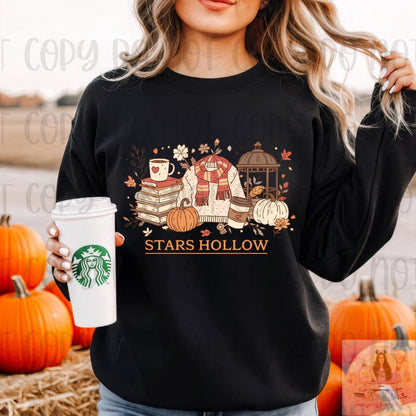 G Girls Stars Hollow Connecticut Fall Cozy Shirt