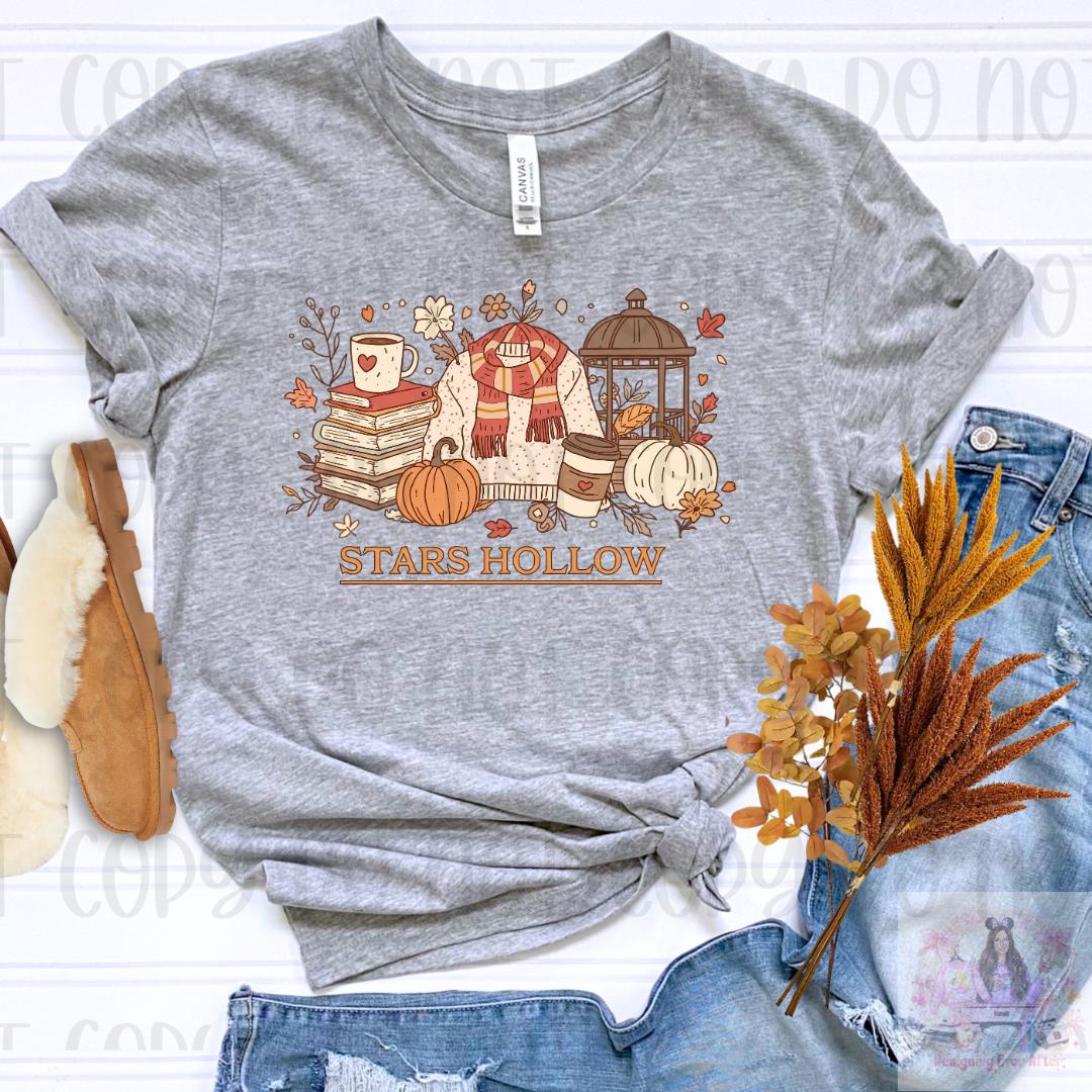 G Girls Stars Hollow Connecticut Fall Cozy Shirt