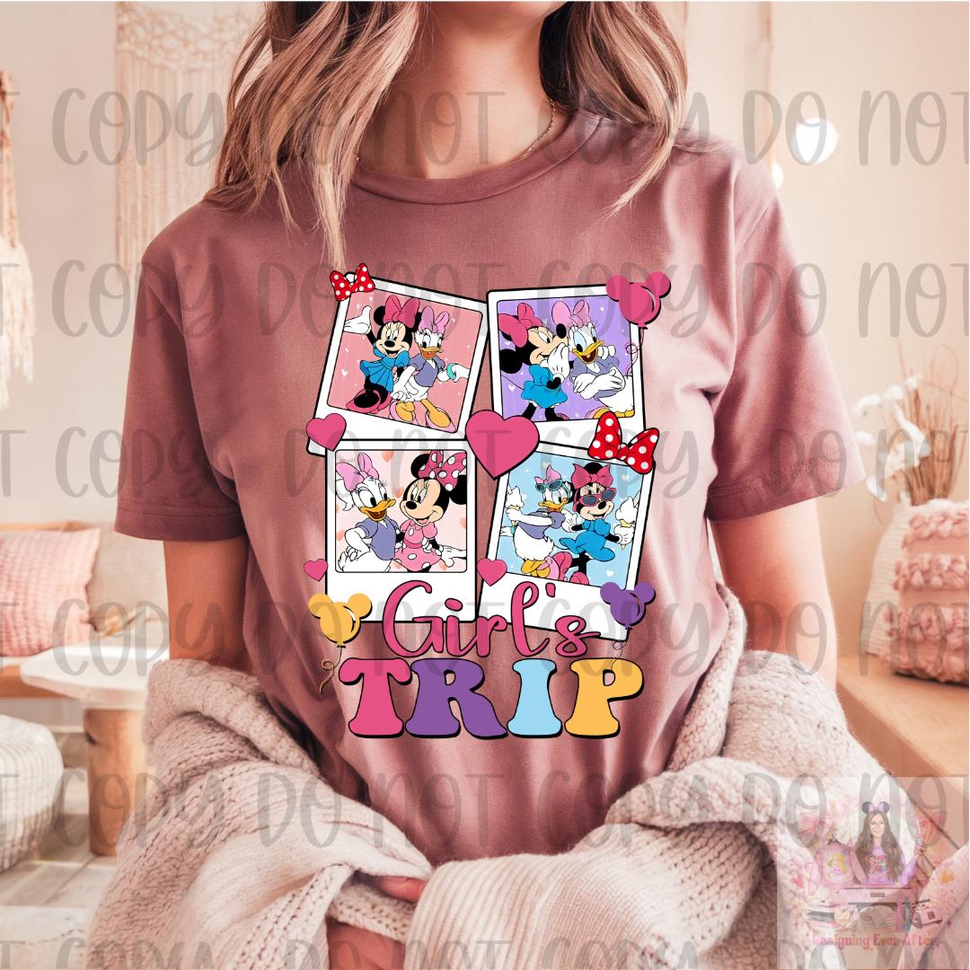 Girls Trip Besties Summer Trip Shirt